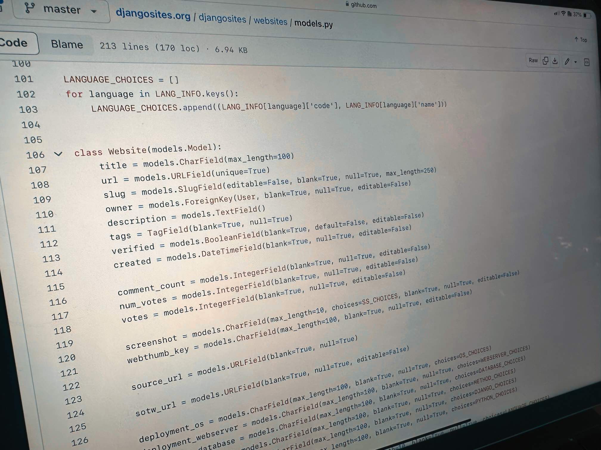 Farewell, Djangosites