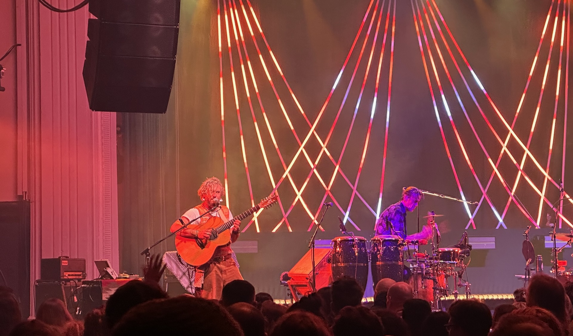 John Butler on-stage at Northcote Theatre, Melbourne, September 2025